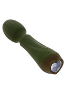 SELOPA Heartfelt Petite Wand Vibrator with Textured Flexible Head and Heart-Shaped Control Button, 10 Powerful Speeds