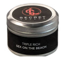 SECRET LOVERS SEX ON THE BEACH MINI EDIBLE MASSAGE CANDLE 1OZ-0