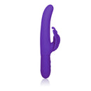 CalExotics Posh Fluttering Butterfly Vibrator Purple featuring a slim shaft and butterfly stimulator for pleasure.
