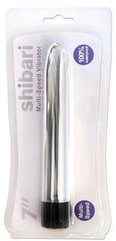 SHIBARI 7 MULTI SPEED VIBRATOR SILVER "-0