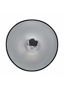 Pumped SonicPull 10 Function Multimedia Enhanced Masturbator showing the smooth silicone sleeve and textured interior.