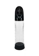 Pumped CyberPulse 13 Function Automatic Penis Pump Black with digital display and transparent cylinder
