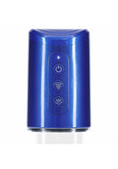 Pumped HyperPump Automatic Penis Pump Blue control panel with three buttons for easy operation.