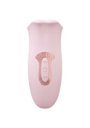 LoveLine Kiss 10 Speed Suction and Vibrating Mouth Vibrator in soft pink color with easy-to-use controls.