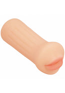 Xkin Raw The Grip Stroker Flesh realistic mouth-shaped male stroker with lifelike textures.