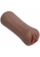 Xkin Beauty Queen Lulu Liplust Stroker Brown, a luxuriously soft stroked designed for a lifelike feel.