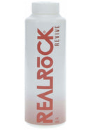 RealRock Revive Powder 4 Oz bottle designed for maintaining TPE and TPR products.