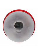 PUMPED Vibrobator Masturbator Negative Pressure Suction Red, featuring advanced suction technology and a sleek design.