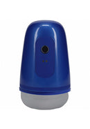 PUMPED Vibrobator Masturbator Negative Pressure Suction Blue, designed for oral stimulation with advanced technology.