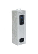 Pumped Megalift Automatic Waterproof Black vacuum pump packaging featuring a sleek design and digital display.