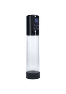 Pumped Megalift Automatic Waterproof Black vacuum pump showcasing its sleek design and user-friendly interface.