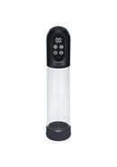 Pumped Engage Pump Masturbator Gun Metal device showcasing advanced vacuum technology for enhanced pleasure and results.