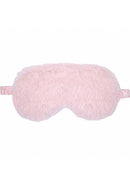 Ouch Fluffy Mask Blindfolds Powder Pink soft plush sensory accessory for gentle vision blocking.