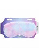 Ouch Fluffy Mask Blindfolds Multicolor 2 in soft fluffy material with pastel colors for sensory comfort.