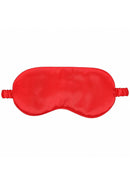 Ouch Satin Mask Blindfolds Red, luxurious satin blindfold designed for enhancing sensory experiences.