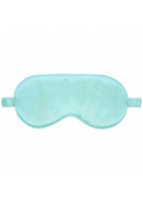 Ouch Satin Mask Blindfolds Powder Blue, smooth satin blindfold designed for sensory play and comfortable wear.