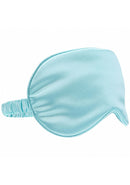 Ouch Satin Mask Blindfolds Powder Blue, soft satin blindfold for sensory play and enhanced touch.