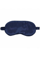 Ouch Satin Mask Navy, a luxurious satin blindfold designed to block sight and enhance sensory experiences.