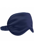 Ouch Satin Mask Navy - a luxurious satin blindfold in deep navy color for sensory enhancement and comfort.