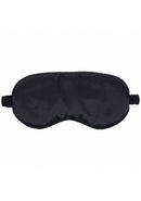 Ouch Satin Mask Blindfolds Black, sleek black satin blindfold for sensory play and heightened anticipation.