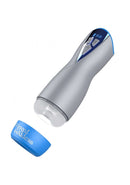 Masturs Eloa Winged Goddess Multi Function Masturbator shows the device with open cap and digital controls.