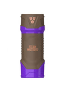 Masturs Misty Steam Mistress Multi Function Masturbator in a sleek design with steampunk elements and vibrant colors.