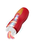 Masturs Solara Fire Sorceress Multi Function Masturbator showcasing its advanced stimulation technology and vibrant design.