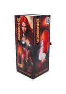 Masturs Solara Fire Sorceress Multi Function Masturbator packaging featuring vibrant artwork and interactive design.