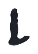 Levelz Vibrating & Thrusting Prostate Massager Black, sleek design for targeted prostate stimulation.