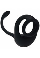 Levelz Dual Motor Cock Ring & Prostate Stimulator with flexible design for enhanced pleasure.