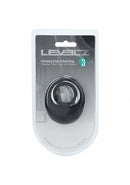 Levelz Vibrating Liquid Cock & Ball Ring Black packaging displaying premium silicone design and effective vibration features.