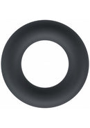 Levelz Liquid Silicone Cock Ring L Black, premium non-vibrating performance ring made from liquid silicone.