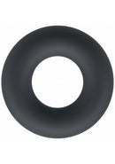 Levelz Silicone Cock Ring XS Black, non-vibrating performance ring made of premium silicone, extra-small snug fit.