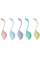Loveline Pelvifit Stem Kegel Kit colorful set of pelvic floor training Kegel balls for wellness and strength.