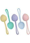 Loveline Pelvifit Berry Kegel Kit, colorful Kegel balls for pelvic floor training and muscle strengthening.