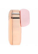 Loveline Budsie Airtaptech Vibrator Pink side view showcasing its sleek design and ergonomic shape.