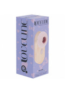 Loveline Budsie Airtaptech Vibrator Pink product packaging with modern design and playful graphics.