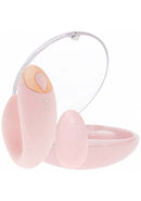 Loveline Daydream Vibrator Pink remote-control dual-stimulation vibrator in a stylish case.