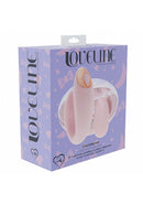 Loveline Daydream Vibrator Pink packaging showcasing a dual-stimulation remote control design.