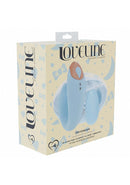 Loveline Daydream Vibrator Blue packaging showcasing the sleek dual-stimulation design for G-spot and clitoral pleasure.