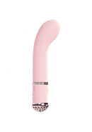 Loveline Cherie 10 Function G-Spot Vibrator Pink showcasing its sleek design and ergonomic shape for targeted stimulation.