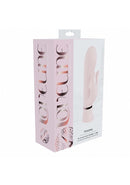 Loveline Tendre Rabbit Vibrator Pink packaging showcasing its elegant design and dual-motor functionality.