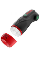 Masturs Raven Shadow Sinner Multi Function Masturbator showcasing advanced features and design for pleasure.