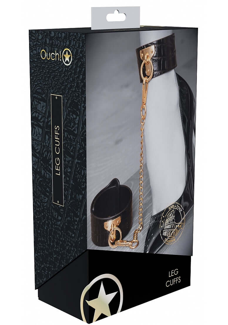 OUCH! ROME COLLECTION LEG CUFFS-1
