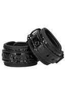 OUCH! LUXURY HAND CUFFS BLACK-1