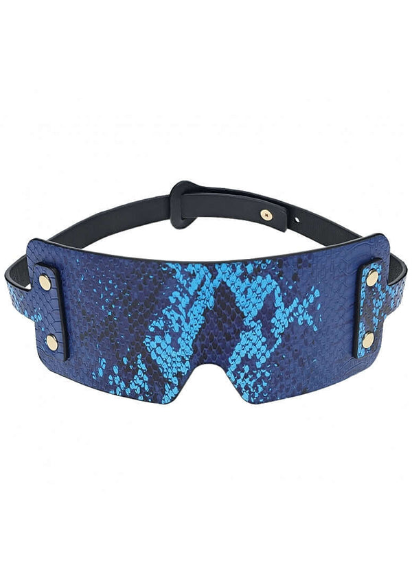 OUCH! FLORENCE COLLECTION BLINDFOLD - BLUE-0