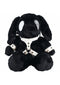 BUNNY BACKPACK CIRCLE EYE LARGE BLACK-0