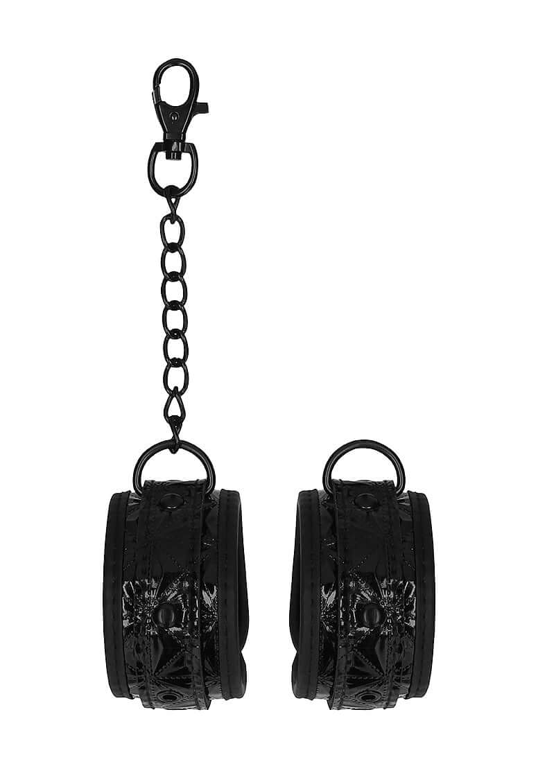 OUCH! LUXURY HAND CUFFS BLACK-5