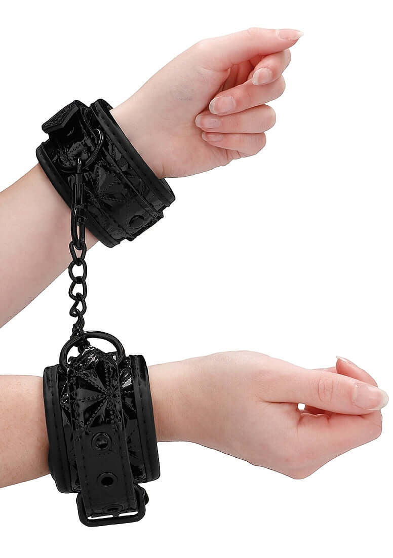 OUCH! LUXURY HAND CUFFS BLACK-6