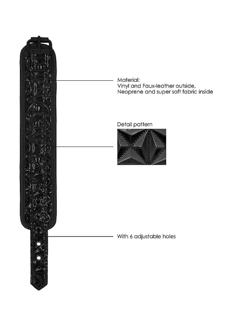 OUCH! LUXURY HAND CUFFS BLACK-7